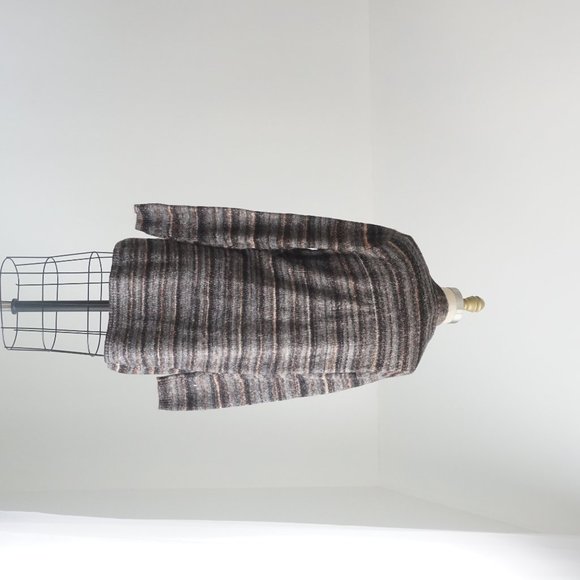 NWT Neutral Striped Open Front Cardigan Small - Picture 4 of 5